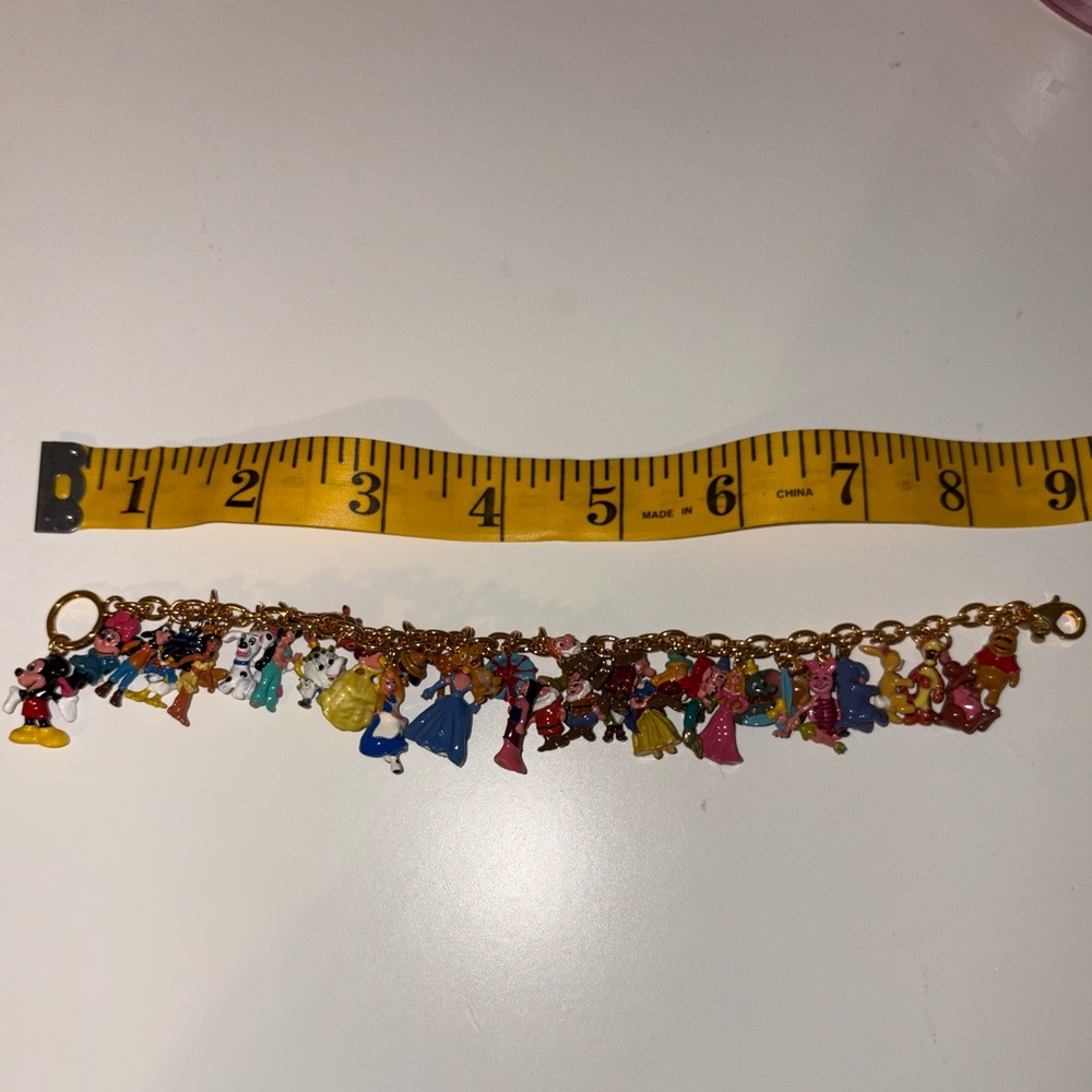 Bradford Exchange The Ultimate Disney Classic 37 character Charm Bracelet